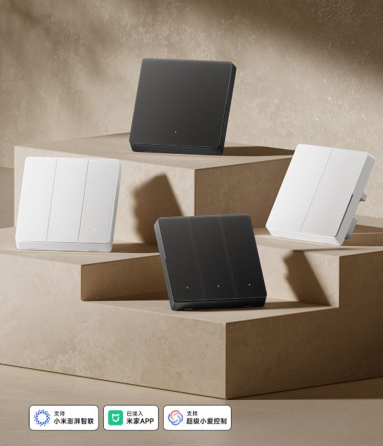 کلید (تک پل، دوپل، سه پل) هوشمند PRO شیائومی مدل XMQBK04/05/06LM