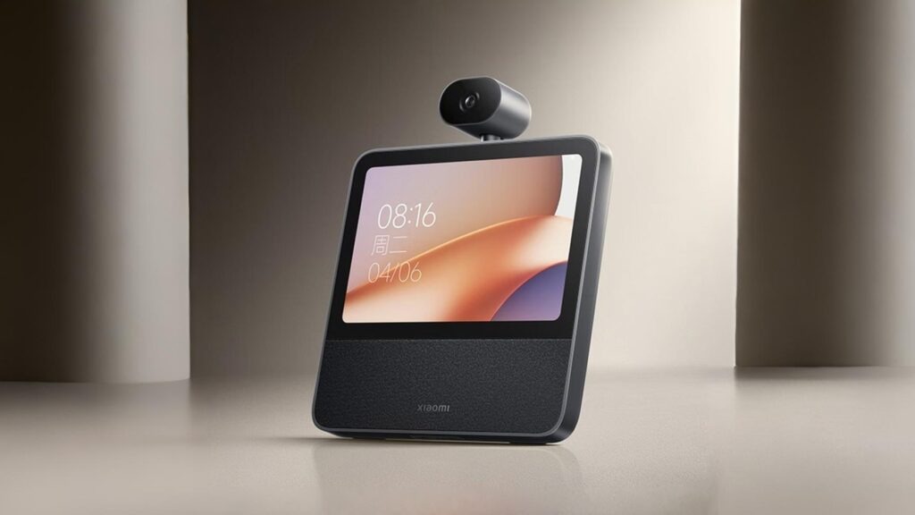 smart display with 3K gimbal camera