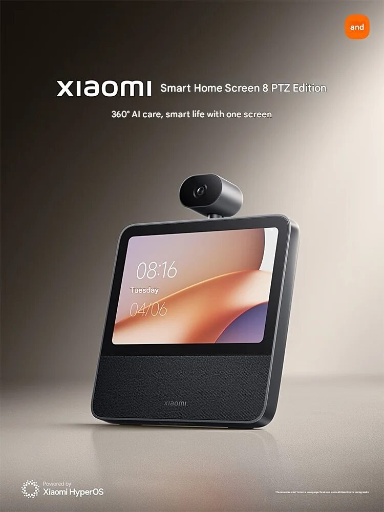 نمایشگر هوشمند شیائومی با دوربین گیمبال ۳K